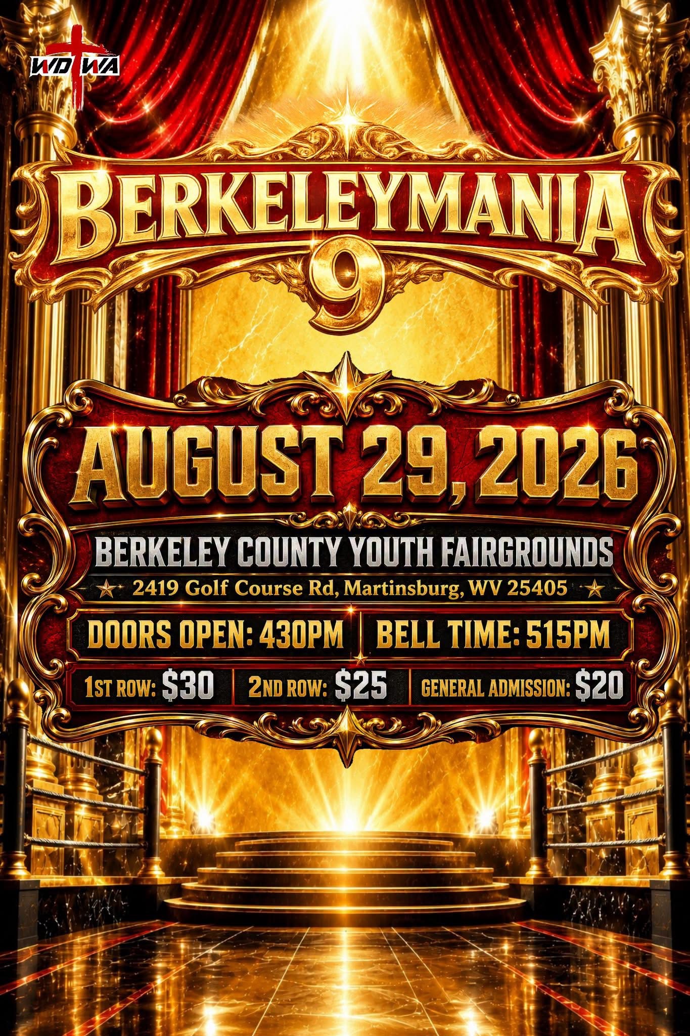 Berkeleymania 9 event poster