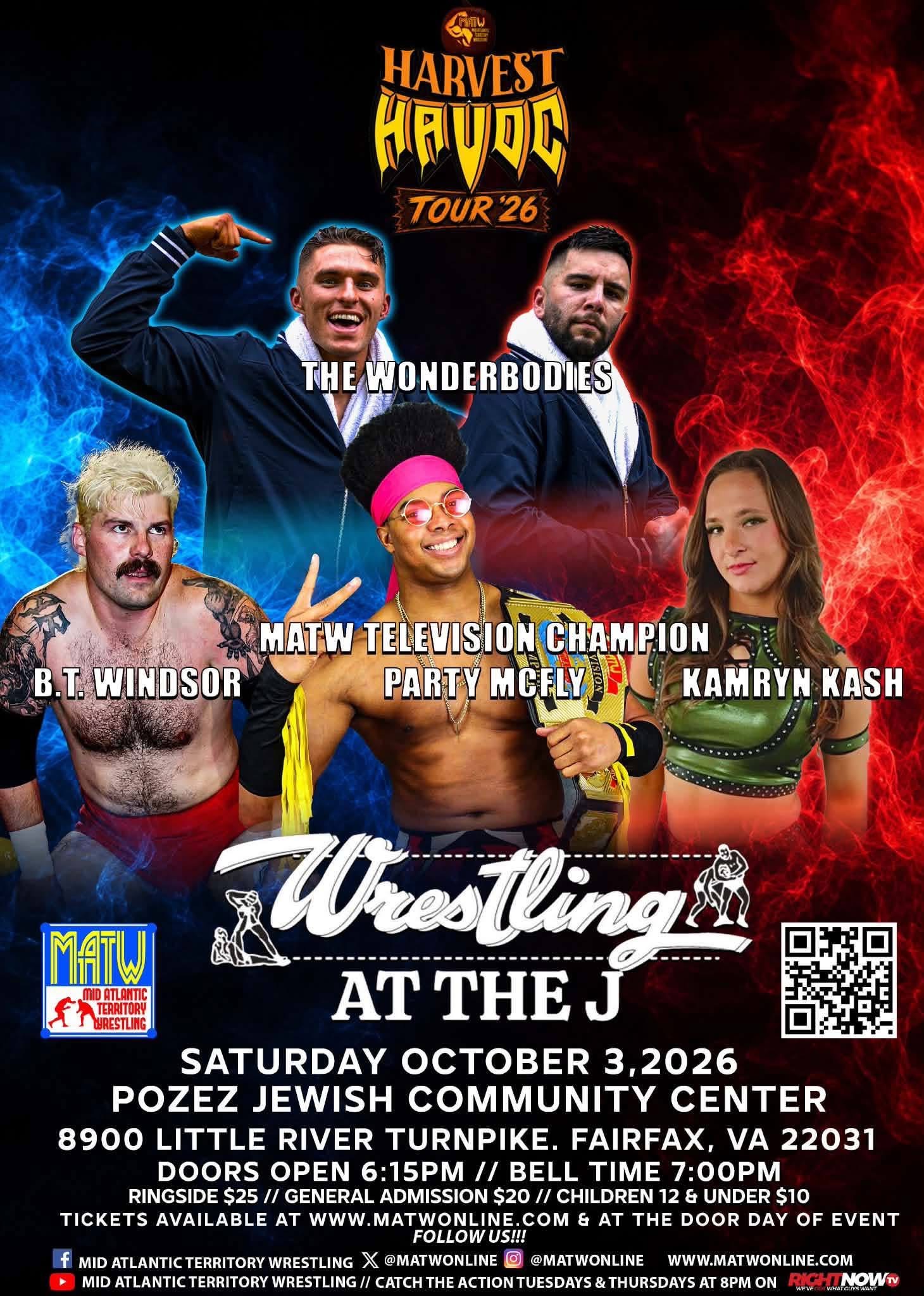 Harvest Havoc Tour 26 event poster