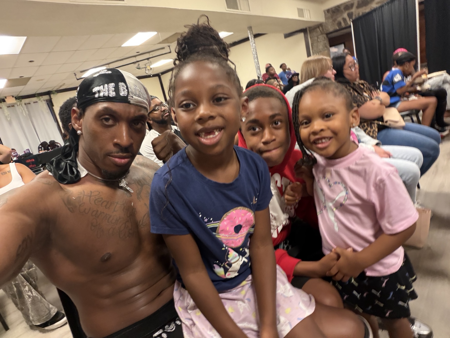 YKies with family